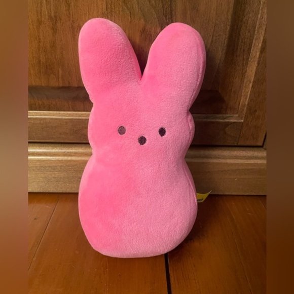 9” Pink Peeps Easter Bunny Plush Toy - Picture 2 of 6